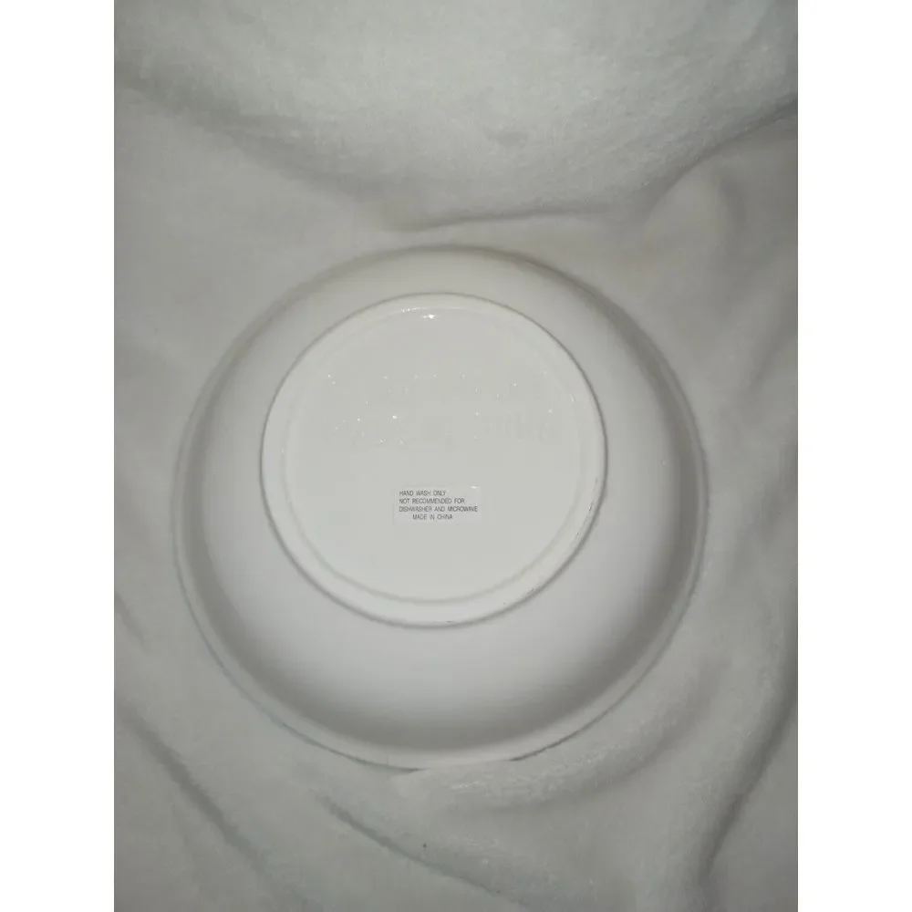 Christmas Soup‎ Bowls Set Of 4 Iridescent  Jay Import